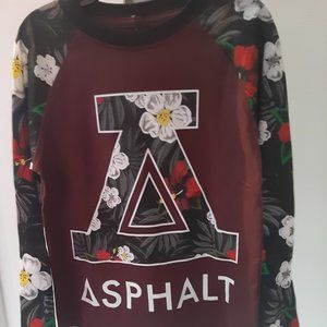 ASPHALT GIRL WITH LONG SLEEVES 100% COTTON FREE SHIPPING BRAND NEW